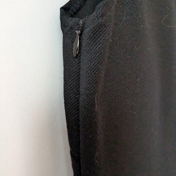 Wool ABS mini dress with pockets - Picture 3 of 5